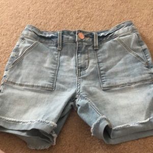Girls denim shorts